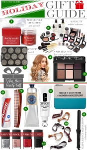 HOLIDAY GIFT GUIDE - FOR THE BEAUTY BUFF