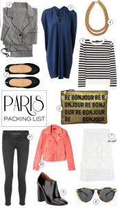 Paris Packing List | The Style Scribe