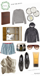 Holiday Gift Guide // For The Boys - The Style Scribe by Merritt Beck