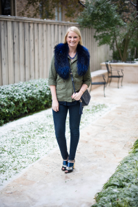 Blue on Green | The Style Scribe, Texas Fashion Blog, Austin Fashion Blog