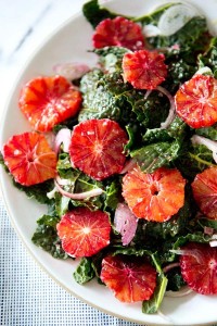 Kale and Blood Orange Salad | The Style Scribe