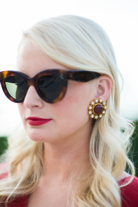 The Real Real Vintage Chanel Earrings | The Style Scribe