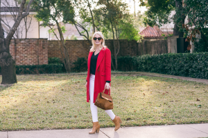 ASOS Red Coat | The Style Scribe