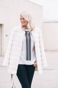 Zara Faux Fur Coat | The Style Scribe