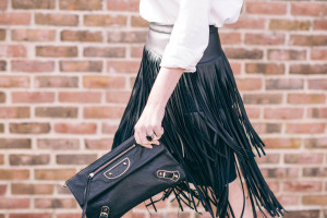 Fringe Skirt | The Style Scribe