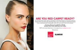 European Wax Center + Glamour Red Carpet Ready