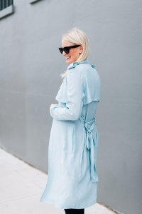 Timo Weiland Silk Trench | The Style Scribe