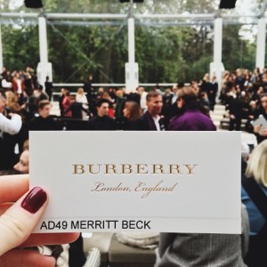 Burberry Prorsum, London Fashion Week