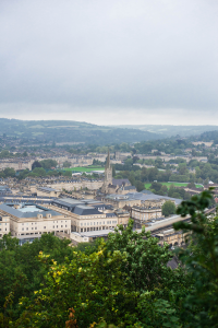 Aerial Views of Bath from Alexandra Park | The Style Scribe