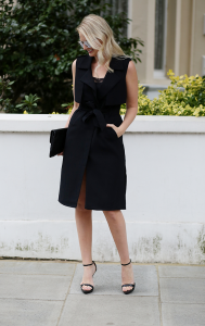 Sleeveless Trench Dress | The Style Scribe