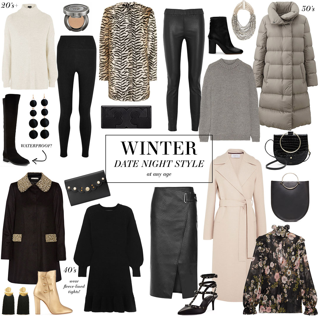 winter date night outfit ideas - Merritt Beck